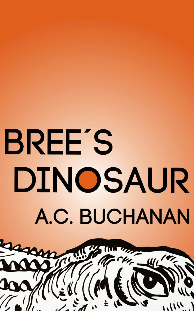 Bree's Dinosaur cover is orange with a line drawing of a turtle at the bottom